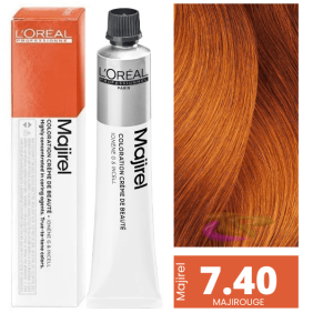 L`Oréal - Coloração MAJIROUGE 7.40 Louro Cobreado Intenso 50 ml 