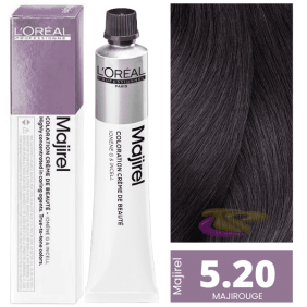 L`Oréal - Coloração MAJIROUGE C5.20 Castanho Claro Iridescente Profundo 50 ml 