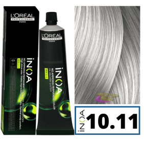 L`Oréal - Coloração INOA sem amoníaco CANDY BLOND 10.11 Louro Platino Cinza Profundo 60 ml 