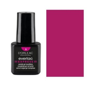 D`orleac - Verniz Gel EVERLAC EXPRESS Nº5 FUCSIA 7 ml (XE16505)