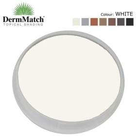 DermMatch - Maquilhagem Capilar BRANCA (White) 40 gramas