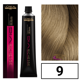 L`Oréal - Coloração DIARICHESSE 9 Louro Muito Claro sem amoníaco 50 ml