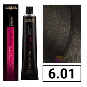 L`Oréal - Coloração DIARICHESSE 6.01 Louro Escuro Glaseado sem amoníaco 50 ml
