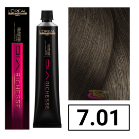 L`Oréal - Coloração DIARICHESSE 7.01 Louro Glaseado sem amoníaco 50 ml