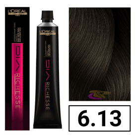 L`Oréal - Coloração DIARICHESSE 6.13 Brown Feltro sem amoníaco 50 ml