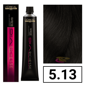 L`Oréal - Coloração DIARICHESSE 5.13 Brown sem amoníaco 50 ml