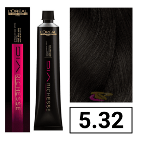 L`Oréal - Coloração DIARICHESSE 5.32 Brown Café sem amoníaco 50 ml