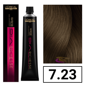 L`Oréal - Coloração DIARICHESSE 7.23 Tofe sem amoníaco 50 ml