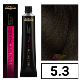 L`Oréal - Coloração DIARICHESSE 5.3 Castanho Claro Dourado sem amoníaco 50 ml