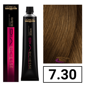 L`Oréal - Coloração DIARICHESSE 7.30 Dourado Intenso sem amoníaco 50 ml