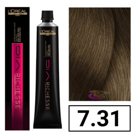L`Oréal - Coloração DIARICHESSE 7.31 Mel Baunilha sem amoníaco 50 ml