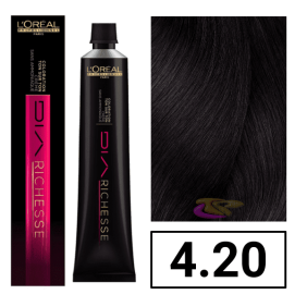 L`Oréal - Coloração DIARICHESSE 4.20 Castanho Violino sem amoníaco 50 ml