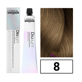 L`Oréal - Coloração DIALIGHT 8 Louro Claro sem amoníaco 50 ml