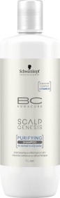 Schwarzkopf Bonacure - Champô Anti-oleosidade SCALP GENESIS Purificante (Purifying) 1000 ml 
