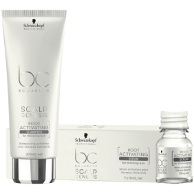 Schwarzkopf Bonacure - Kit ANTI-QUEDA Scalp Genesis (Champô 200 ml + 7 ampolas) 