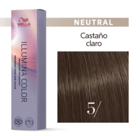 Wella - Coloração Illumina Color 5/ Castanho Claro 60 ml