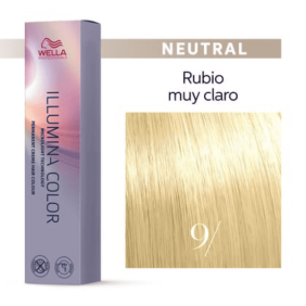 Wella - Coloração Illumina Color 9/ Louro Muito Claro 60 ml 