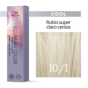 Wella - Coloração Illumina Color 10/1 Louro Super Claro Cinza 60 ml