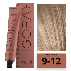 Schwarzkopf - Coloração COLOR Igora 10 Minutos 9-12 Louro Muito Claro Cinza Fumê 60 ml