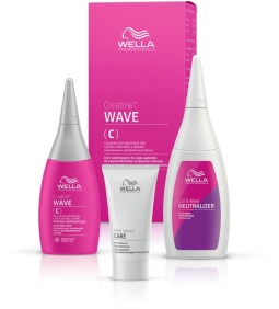 Wella - Kit permanente CREATINE+ WAVE (C) para fazer cachos 205 ml