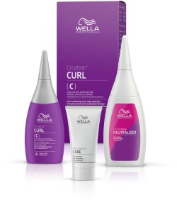 Wella - Kit permanente CREATINE+ CURL (C) para fazer cachos 205 ml 