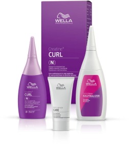 Wella - Kit permanente CREATINE+ CURL (N) para fazer cachos 205 ml 