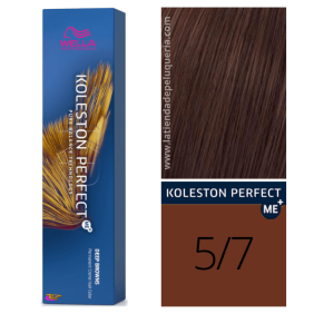 Wella - Coloração Koleston Perfect ME+ Deep Browns 5/7 Castanho Claro Brown 60 ml