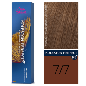 Wella - Coloração Koleston Perfect ME+ Deep Browns 7/7 Louro Médio Brown 60 ml