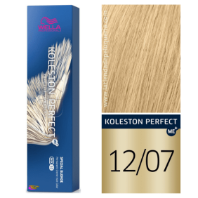 Wella - Coloração Koleston Perfect ME+ Special Blonde 12/7 Súper Aclaradora Louro Natural Castanho 60 ml