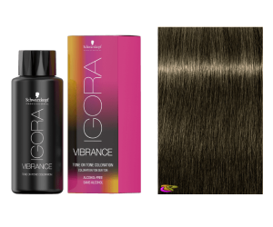 Schwarzkopf - Coloração Igora Vibrance 7-00 Louro Médio Intenso 60 ml (semipermanente) 