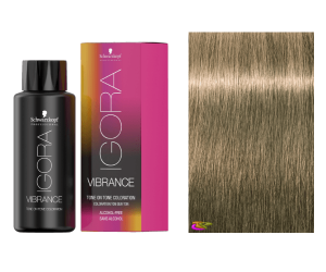 Schwarzkopf - Coloração Igora Vibrance 8-0 Louro Claro 60 ml (semipermanente)