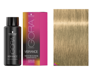 Schwarzkopf - Coloração Igora Vibrance 9-0 Louro Muito Claro 60 ml (semipermanente) 