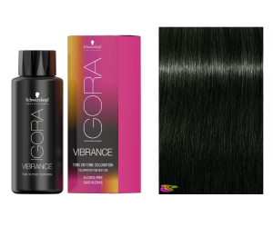 Schwarzkopf - Coloração Igora Vibrance 5-1 Castanho Claro Cinza 60 ml (semipermanente)