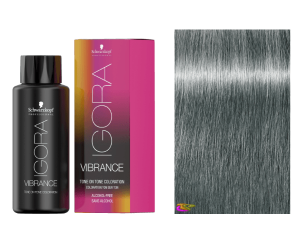 Schwarzkopf - Coloração Igora Vibrance 8-11 Louro Claro Cinza Intenso 60 ml (semipermanente)