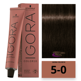 Schwarzkopf - Coloração COLOR Igora 10 Minutos 5-0 Castanho Claro 60 ml 