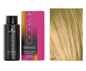 Schwarzkopf - Coloração Igora Vibrance 9,5-5 Tonalizador Dourado 60 ml (semipermanente)