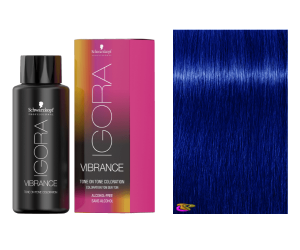 Schwarzkopf - Coloração Igora Vibrance 0-22 Potenciador Concentrado Fumaça 60 ml (semipermanente) 