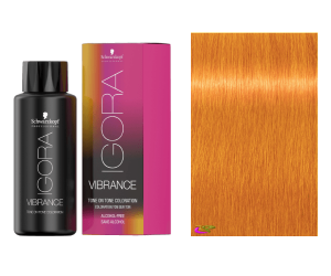Schwarzkopf - Coloração Igora Vibrance 0-55 Potenciador Concentrado Dourado 60 ml (semipermanente) 