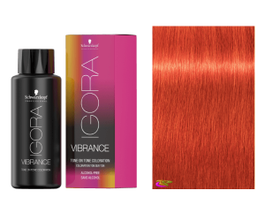 Schwarzkopf - Coloração Igora Vibrance 0-77 Potenciador Concentrado Acobreado 60 ml (semipermanente)