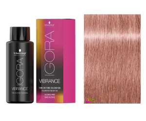 Schwarzkopf - Coloração Igora Vibrance 9,5-46 Tonalizador Bege Chocolate 60 ml (semipermanente) 