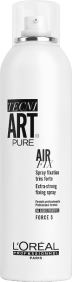 L`Oréal Tecni.Art - Laca AIR FIX PURE fixação forte (sem fragrância) 400 ml 