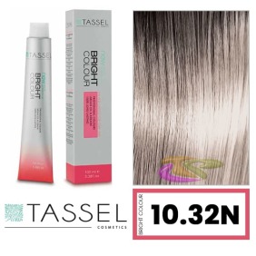 Tassel - Coloração BRIGHT COLOUR com Argão e Queratina Nº 10.32N LOURO SÚPER CLARO BEGE 100 ml (06468)