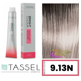 Tassel - Coloração BRIGHT COLOUR com Argão e Queratina Nº 9.13N LOURO MUITO CLARO ACINZENTADO 100 ml (06465)