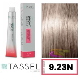 Tassel - Coloração BRIGHT COLOUR com Argão e Queratina Nº 9.23N LOURO MUITO CLARO BEGE DOURADO 100 ml (06464)