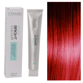 Tassel - Coloração BRIGHT COLOUR com Argão e Queratina MATIZADOR VERMELHO 100 ml (06482) 