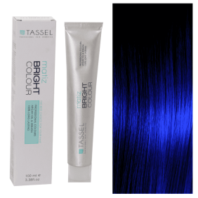 Tassel - Coloração BRIGHT COLOUR com Argão e Queratina MATIZADOR AZUL 100 ml (06483)