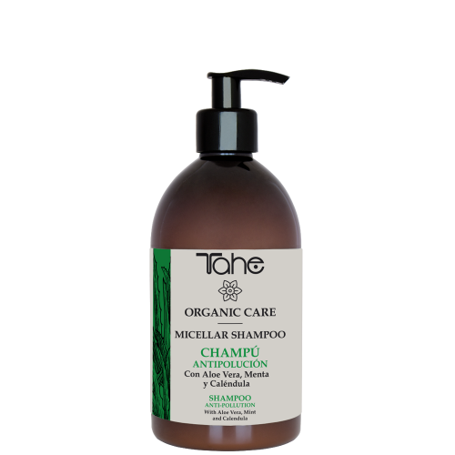 Tahe Organic Care - Champú MICELLAR SHAMPOO Antipolución (vegano) 300 ml