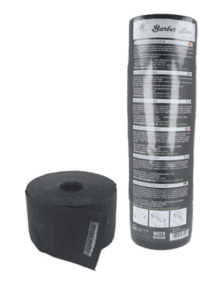 Barber Line - Pacote 5 rolos papel de pescoço PRETO para total 400 usos (06927)