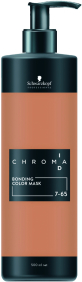 Schwarzkopf - Máscara Chroma ID Bonding Cor 7-65 de 500 ml