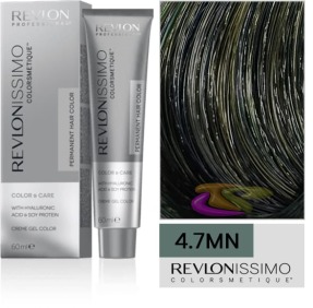 Revlon - Coloração REVLONISSIMO COLORSMETIQUE 4.7MN Castanho Médio Máxima Neutralização 60 ml